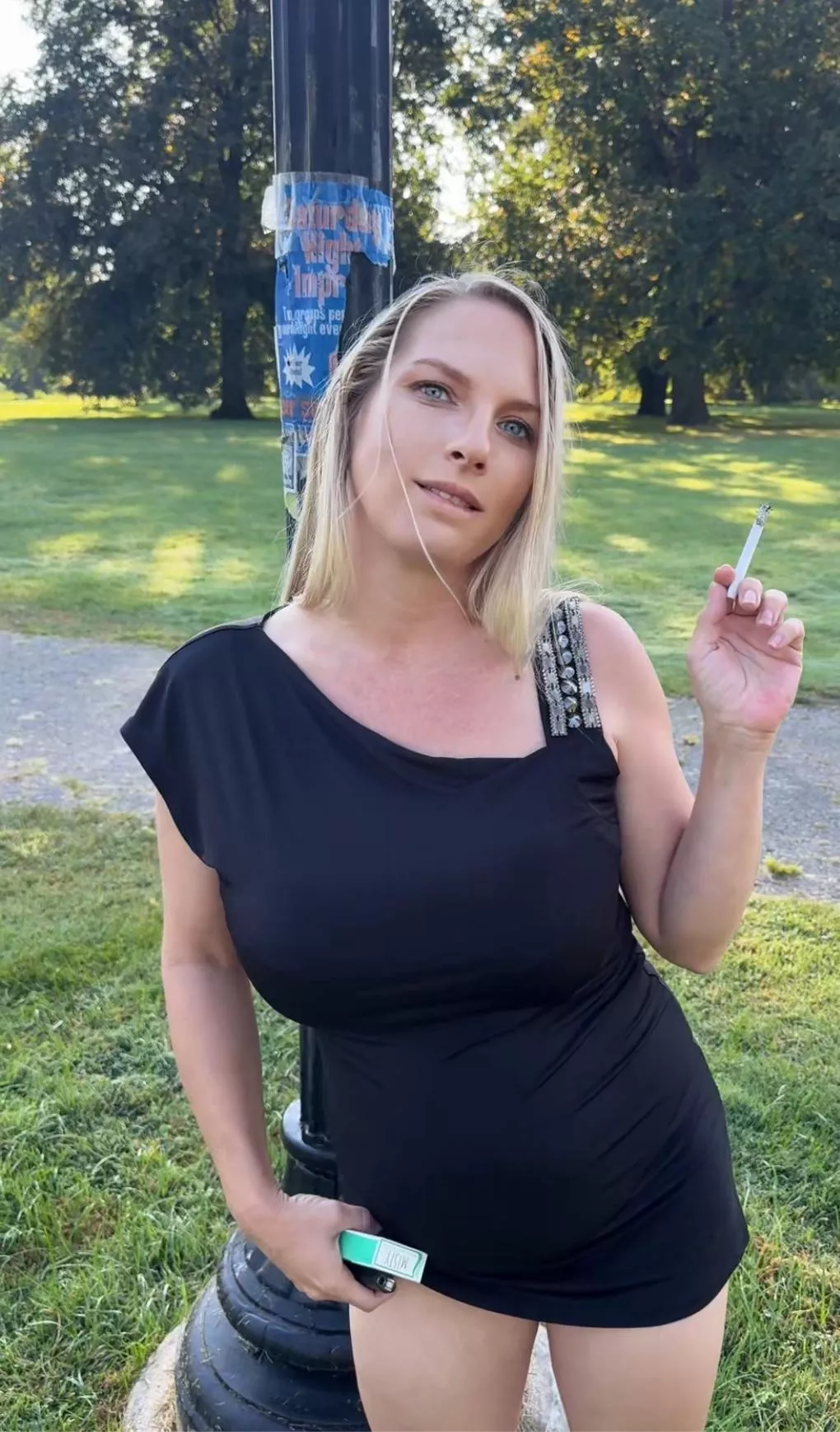 Stop and have a smoke with me 😈