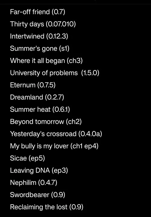 Suggest games based on the games I've played
