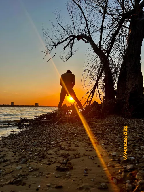 Sunrise at the lake!