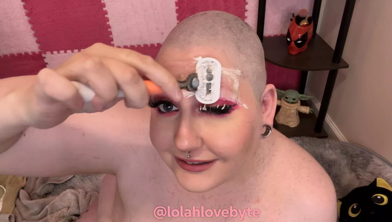 The feeling of being hairless is so euphoric 