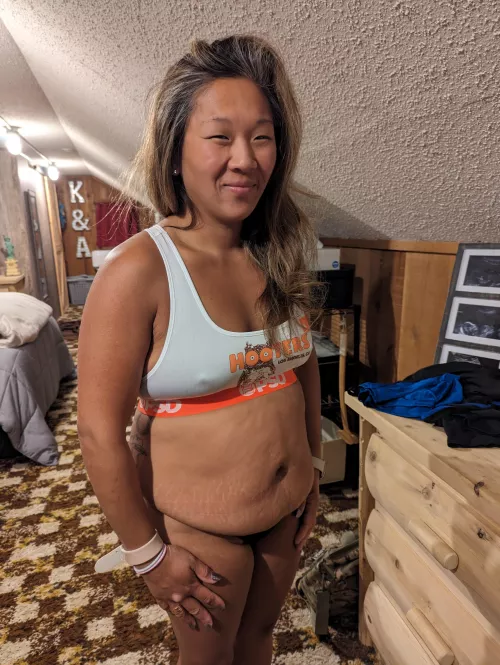 They're way too small to work at hooters btw..