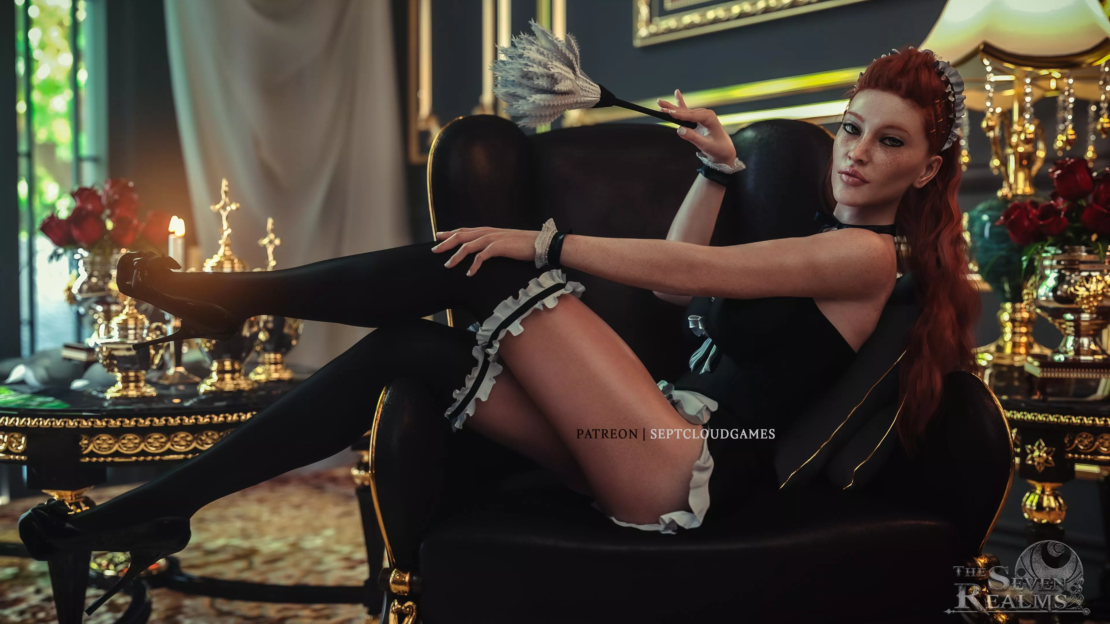 Want Tasha to help you clean up? [The Seven Realms]