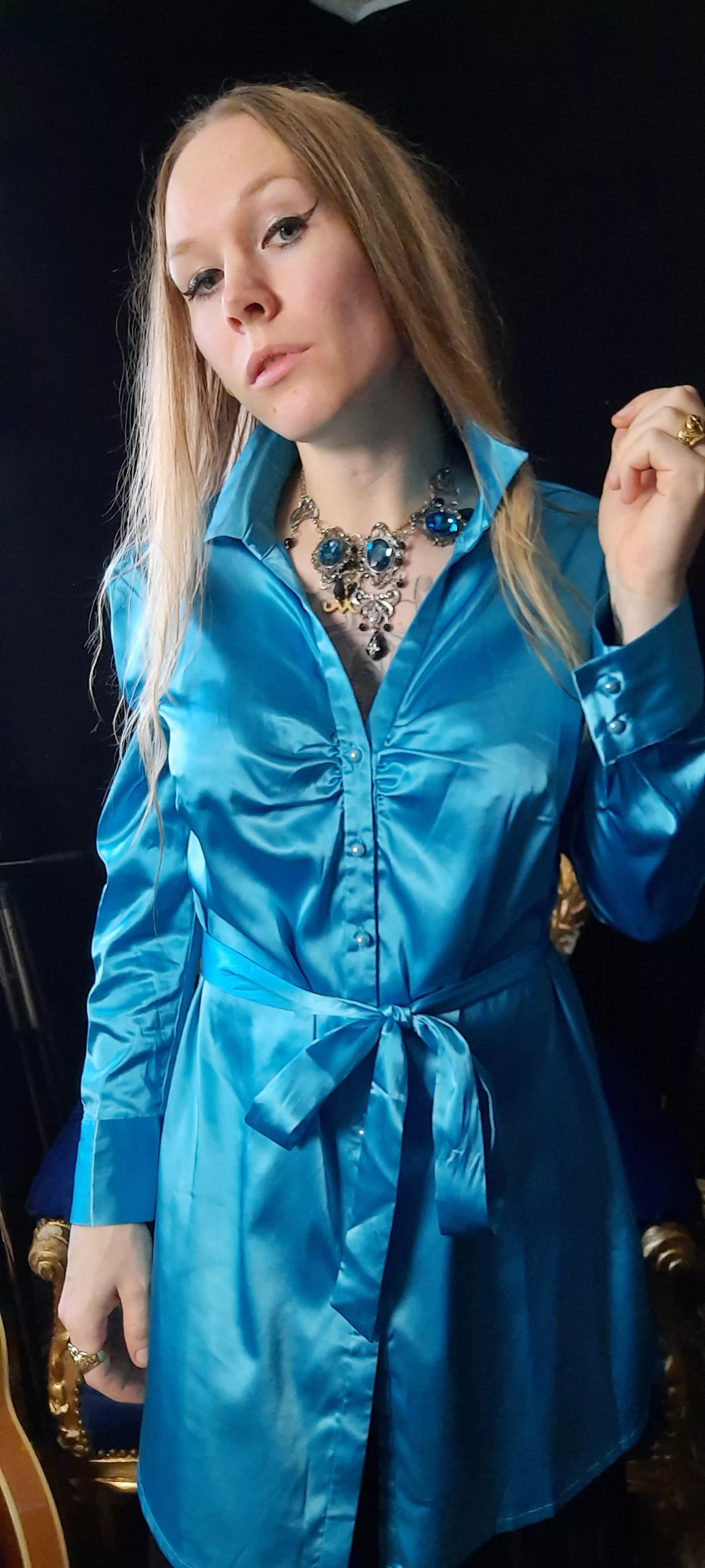 What if I wore that blouse to our date?