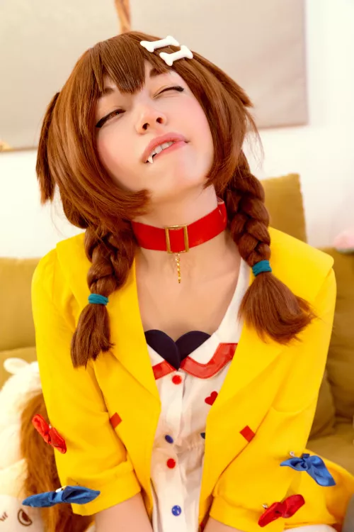 What Korone thinking about? Korone on Patreon this month! ^^ 