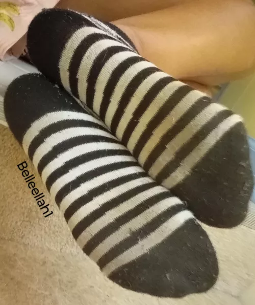 10 day worn sweaty, smelly work socks for sale! Message me to get them shipped today 