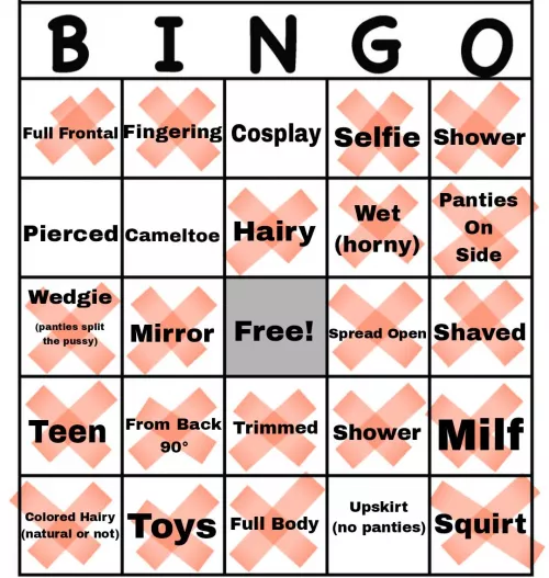 27 [F4A] Show me Pussy for finish my bingo! 