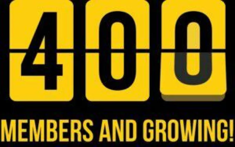 400 members
