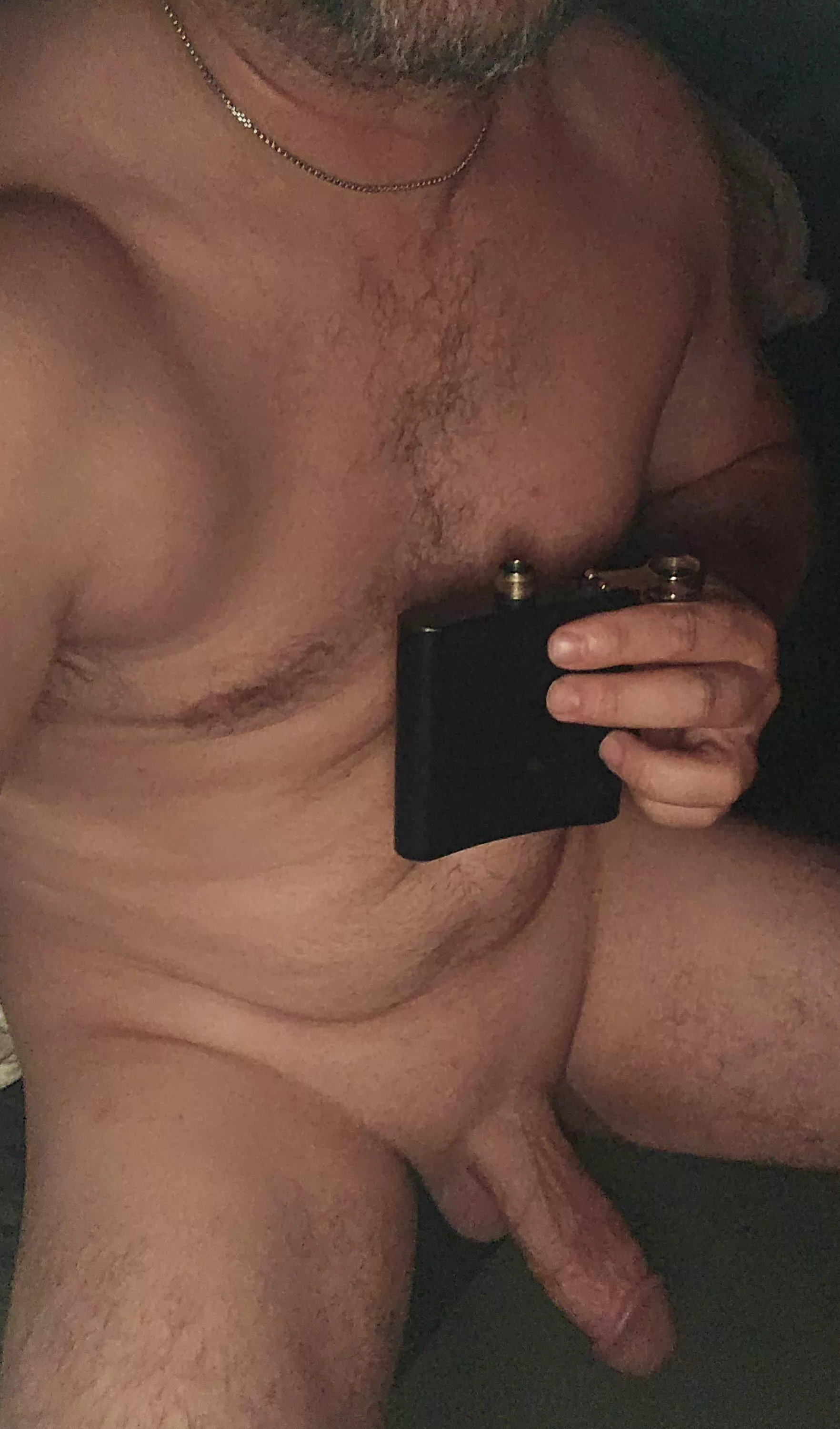 A lil nip of the scotch before bed...😉