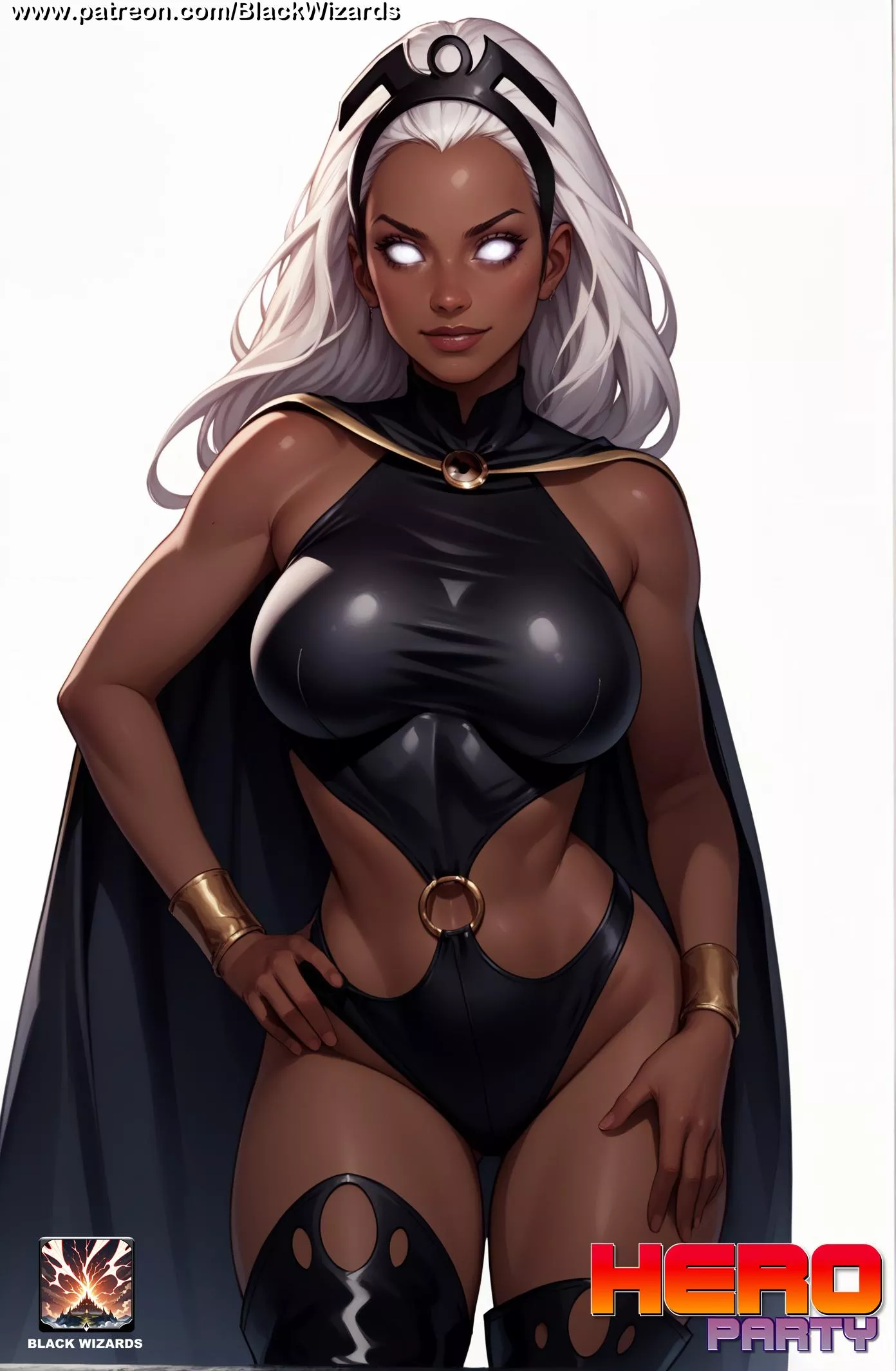 A WIP teaser from the STORM update - Coming in Oct.! (Links below!) [Hero Party game] (Black Wizards)