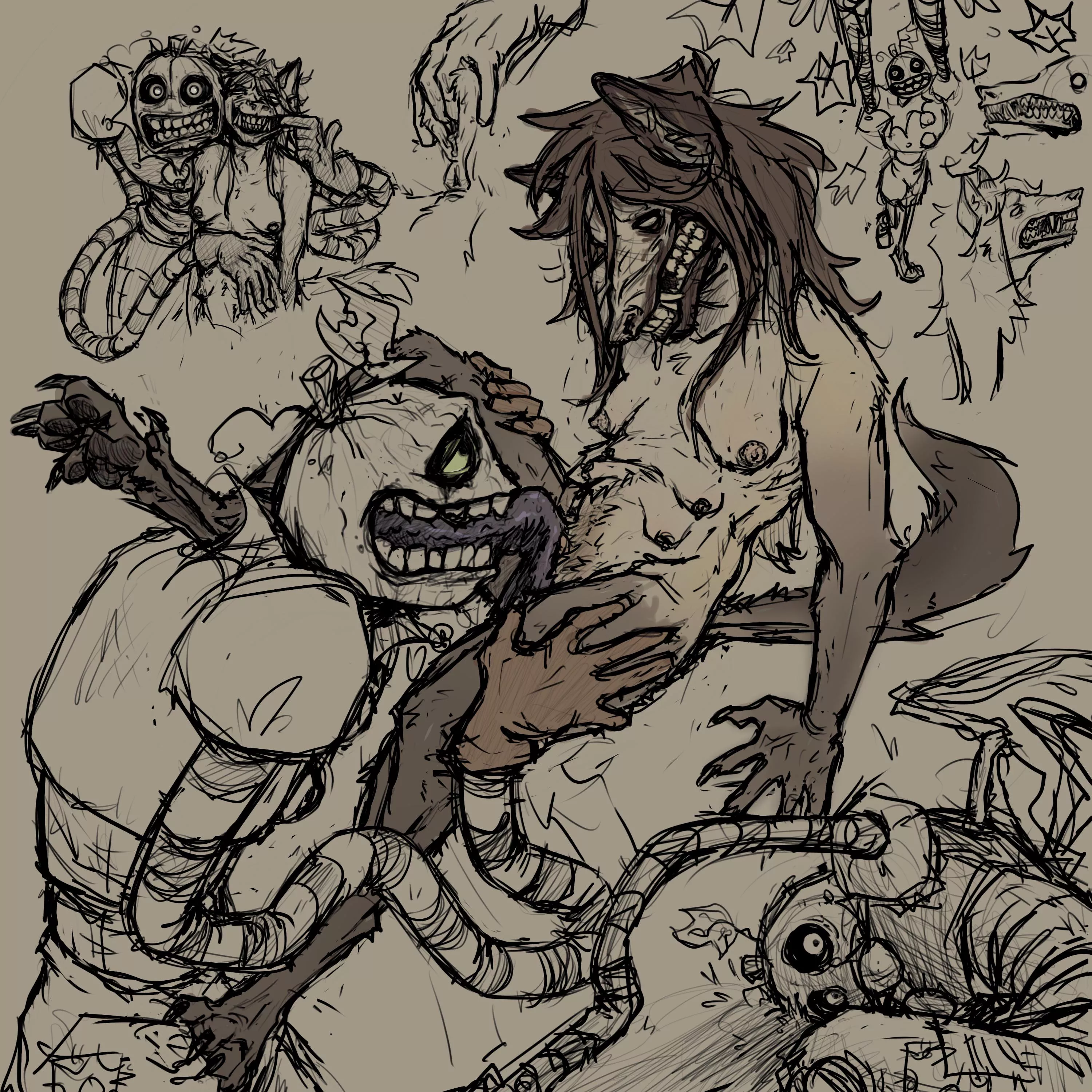 ANOTHA ONE! jus sketches this time [MF] (art by me 💖💖)