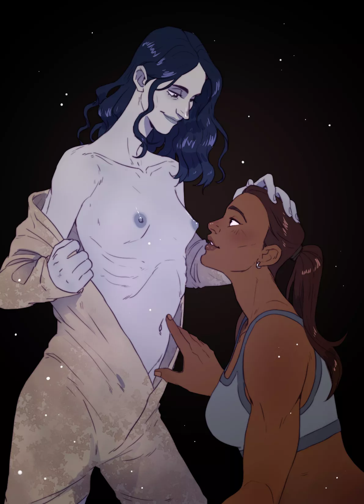 Big Sister and her play toy.