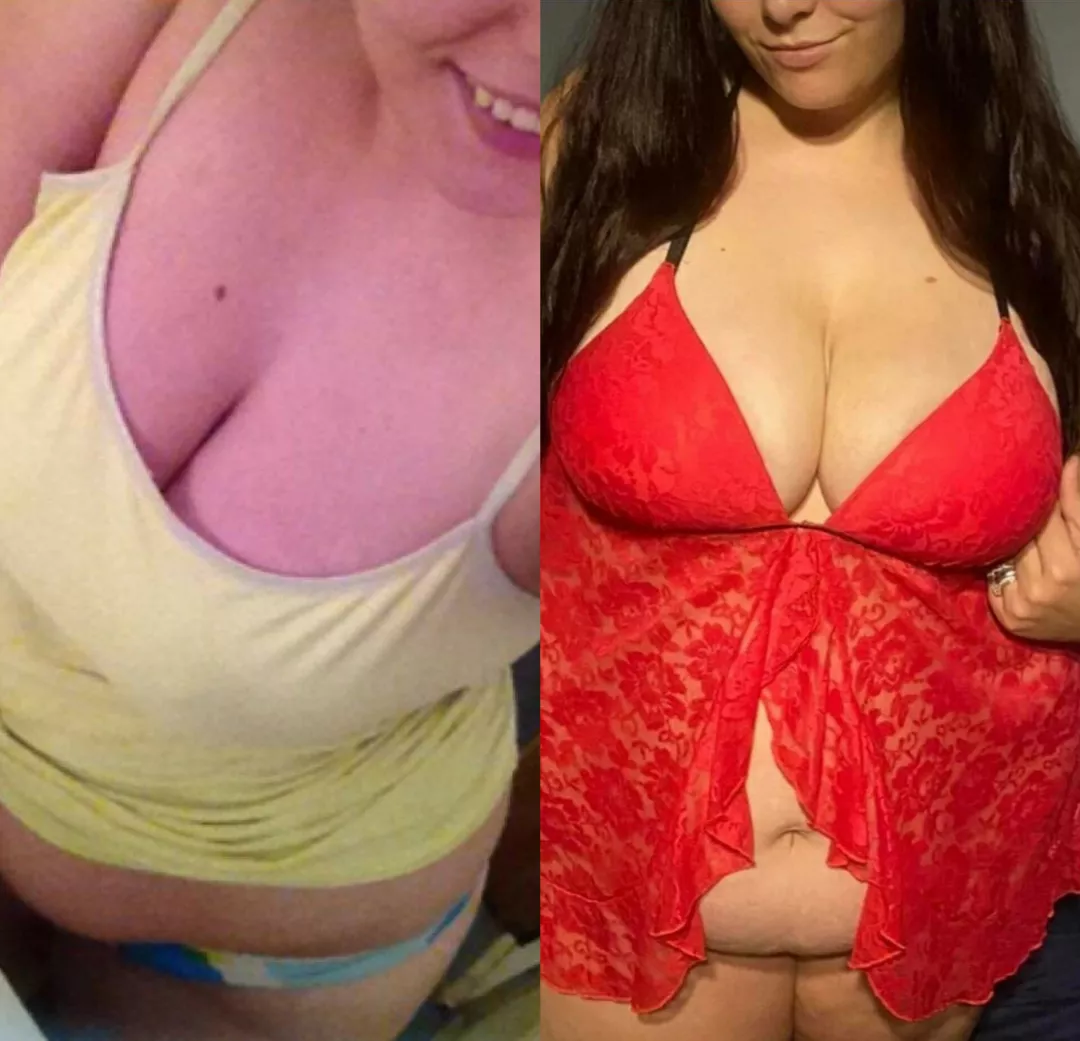 College girl days vs. my BBW mombod
