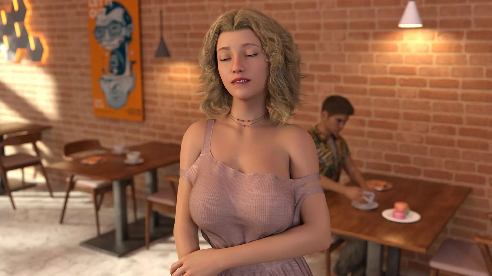 Did you miss Scarlett? Cause she is thinking about you (My Bimbo Dream)