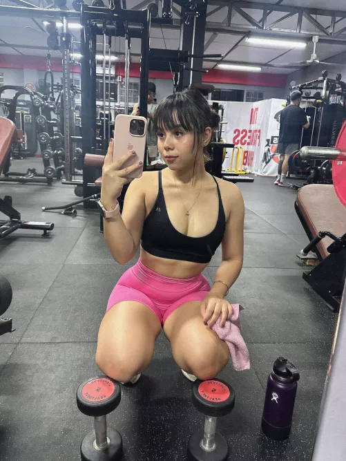 Done hitting the gym, craving a different kind of workout