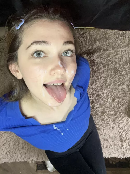 Getting all the cum out