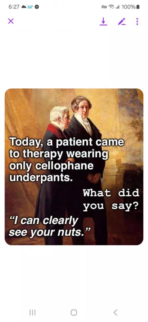 I can see clearly now.