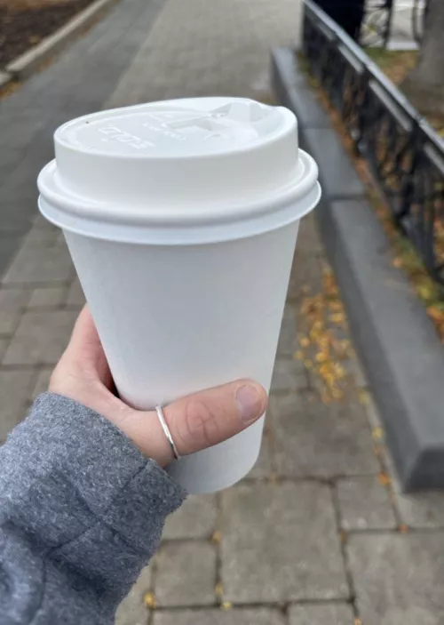 I didn't even pay for this coffee but you're going to, right when you see this. Anything for me! Send $10 and thank me for being used for my pleasure