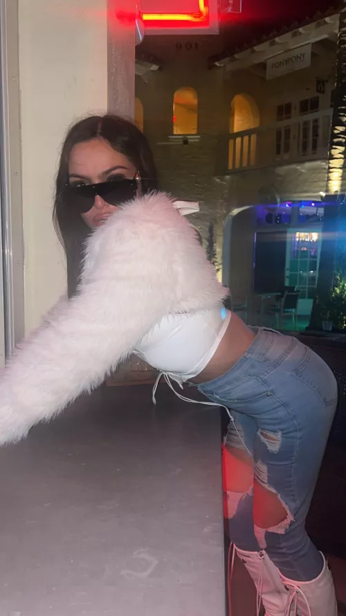 I just love how fur feels on me. 