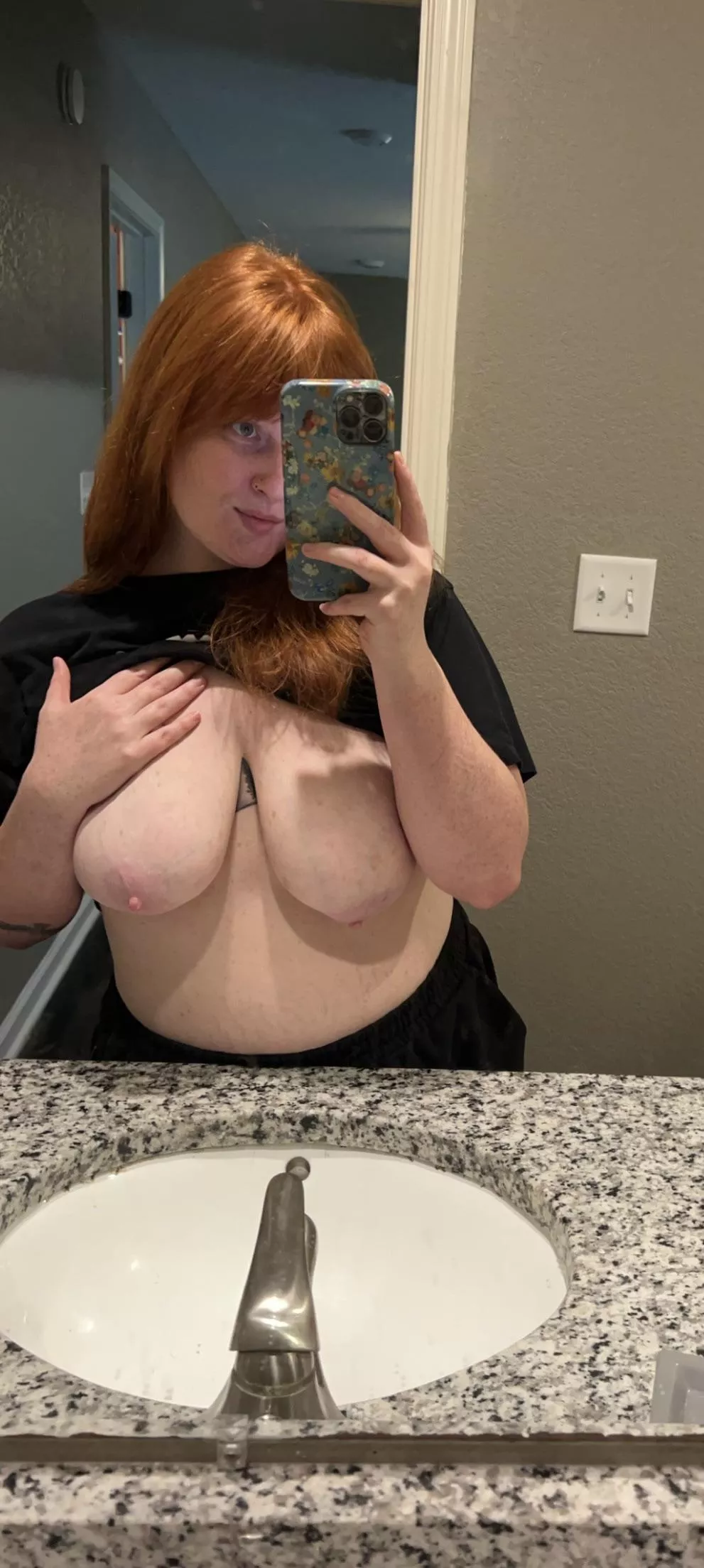 I swear I hardly ever wear a bra 