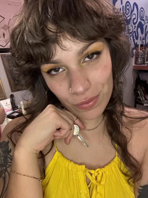 I want to lock you until new year