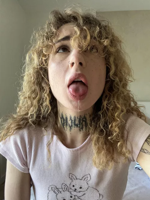 I want you to cum on my face ahegao