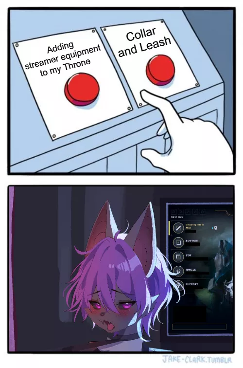 If I'm going to be a lewd Vtuber, I'm going to want lewdtuber things