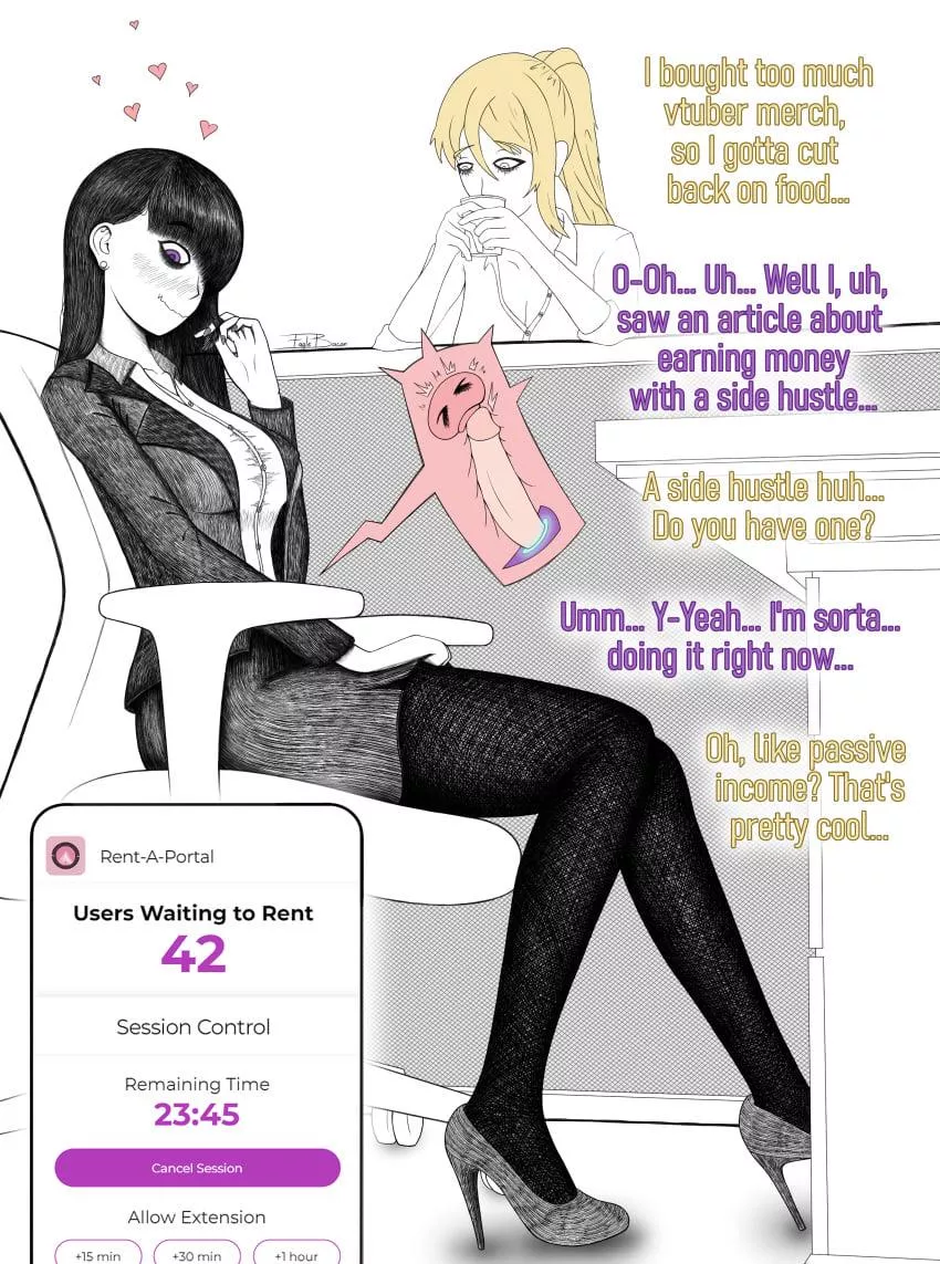 Its such good money! And its so freaking hot. But if anyone finds out I could lose my actual job! God I hope this guy finishes soon (eagle bacon)