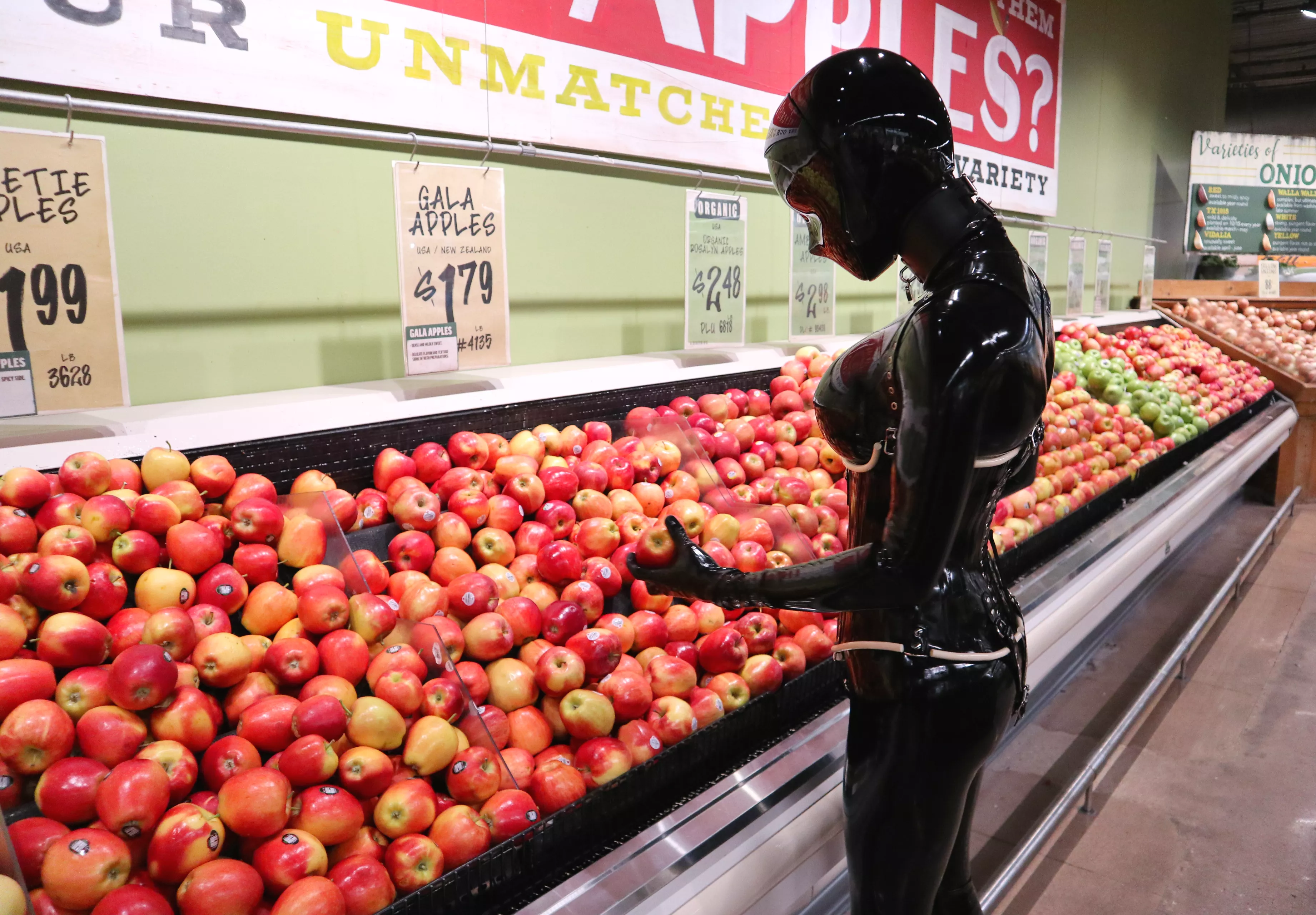 Just out for groceries