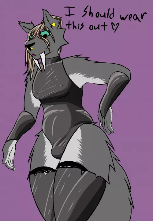 Kinktober/locktober day 11 - Latex  [I] (TrichterNET)