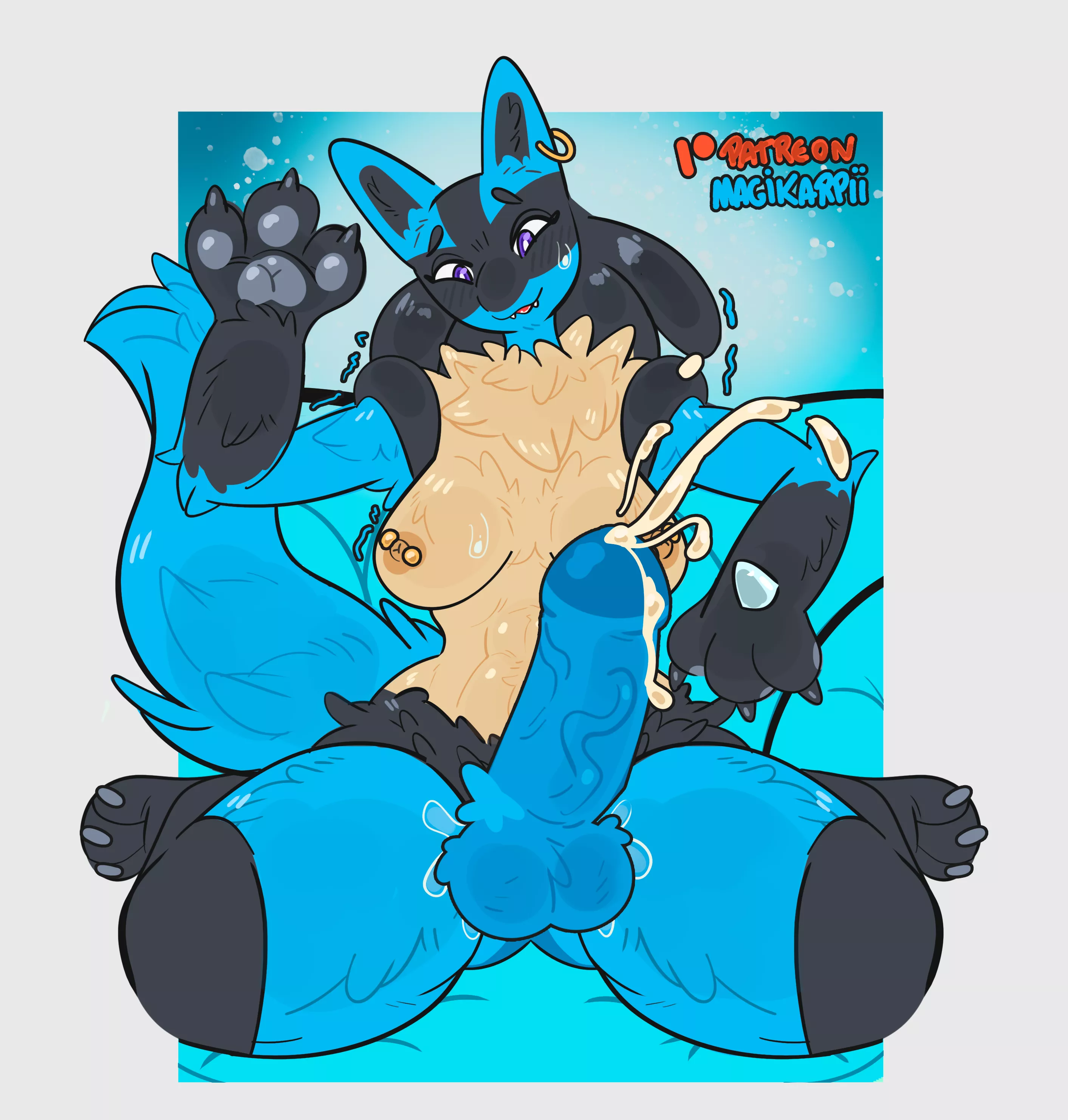 Lucario girl (magikarpii) [F]