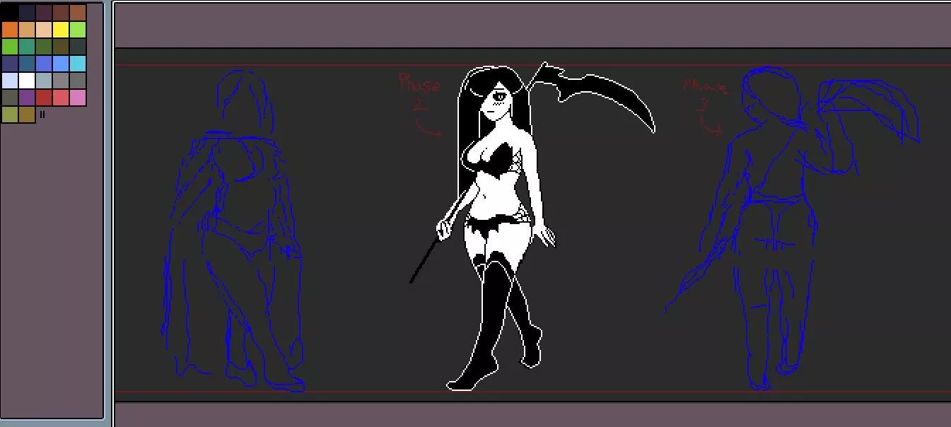 Making an undertale inspired game called “underboob”