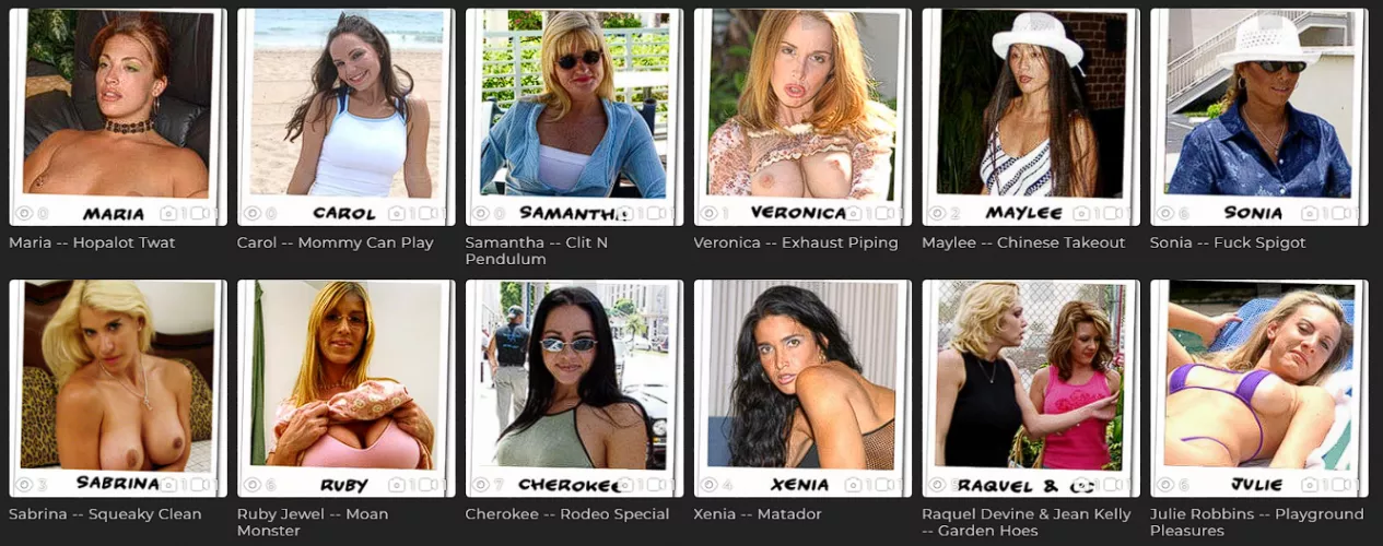 Mega upload!  12 new scenes added