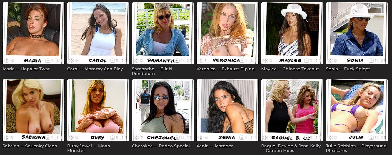 Mega upload!  12 new scenes added