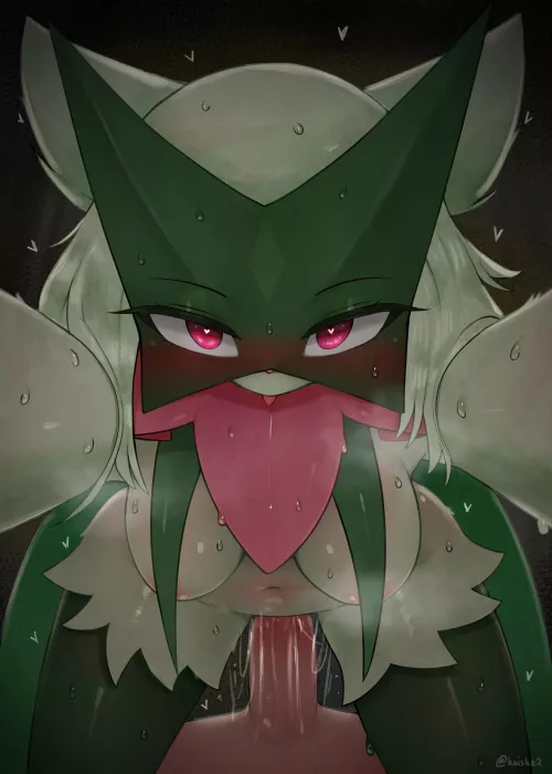 Meowscarada riding (kaiske2)