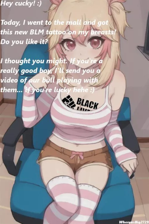 Mio gets a new tattoo :)