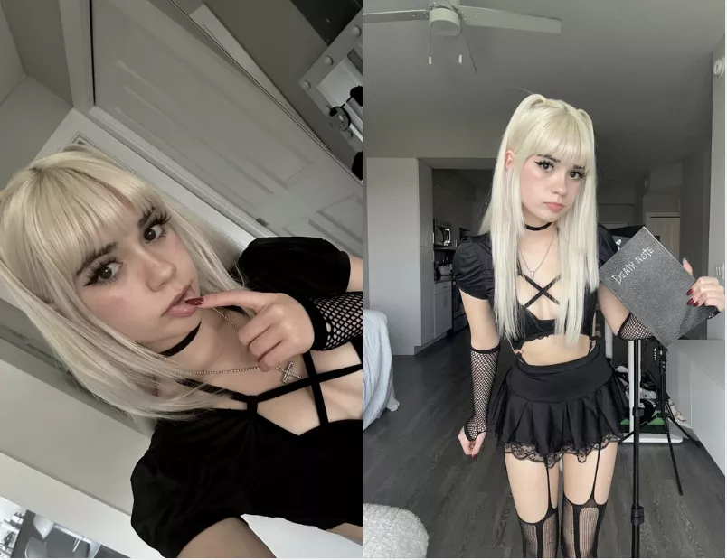 Misa Amane from Death Note by me, Jessie Rae
