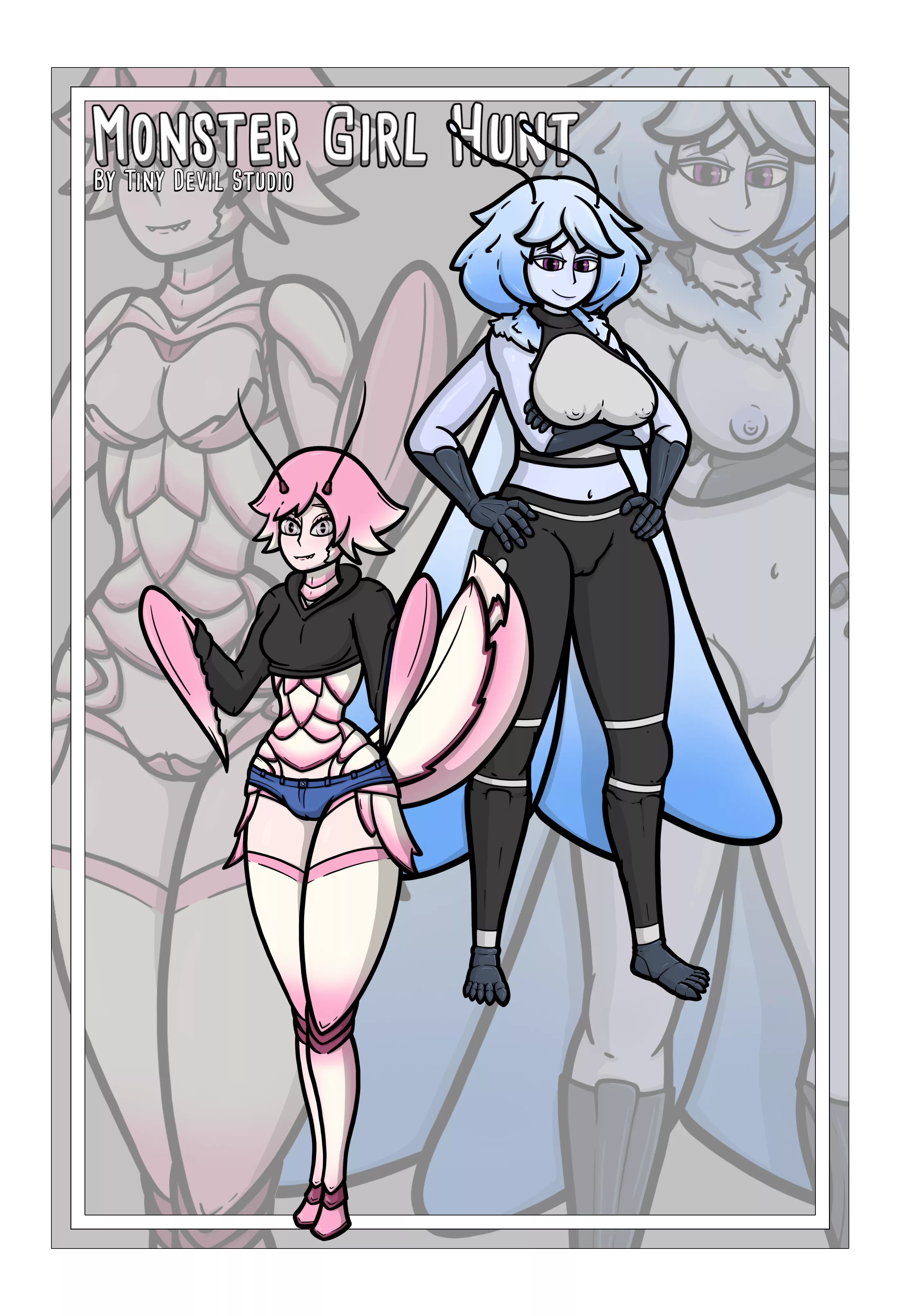 Moth and Mantis (Monster Girl Hunt - Adult Game)