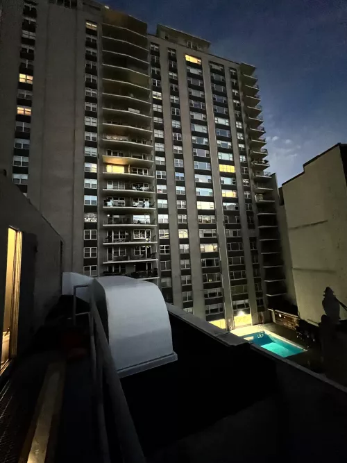 My view in Boston, MA right now