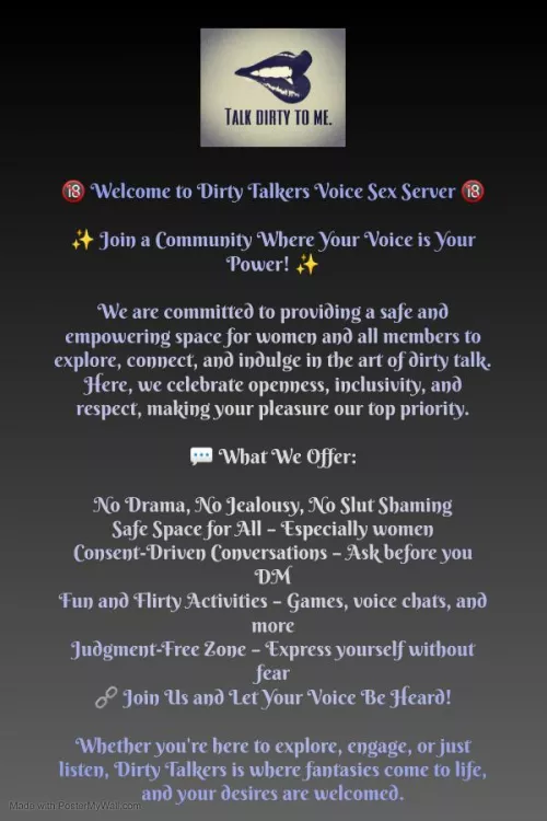 New Dirty Talkers Discord Server 