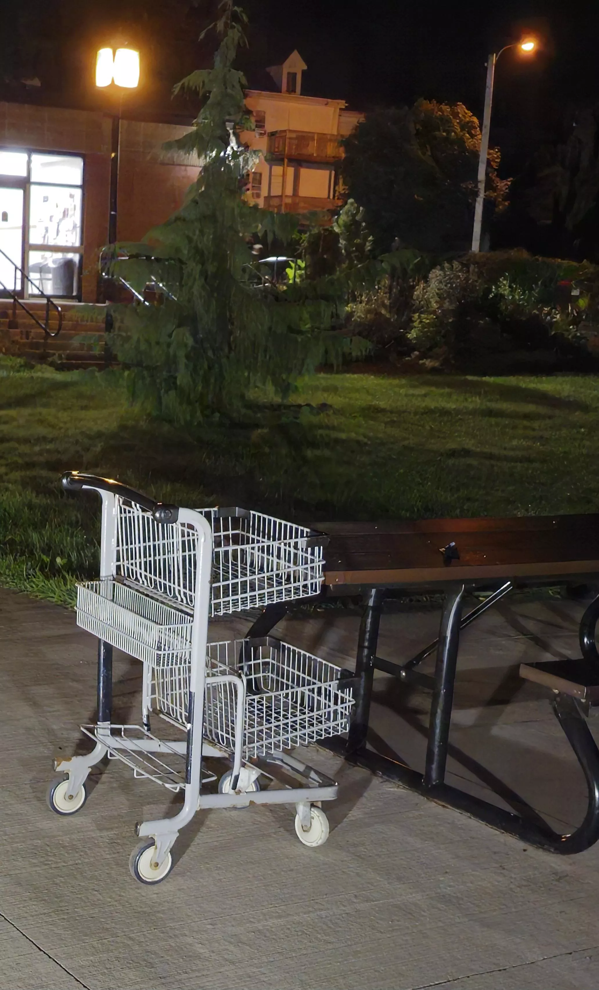 Rock bottom's as good a foundation as any, lass