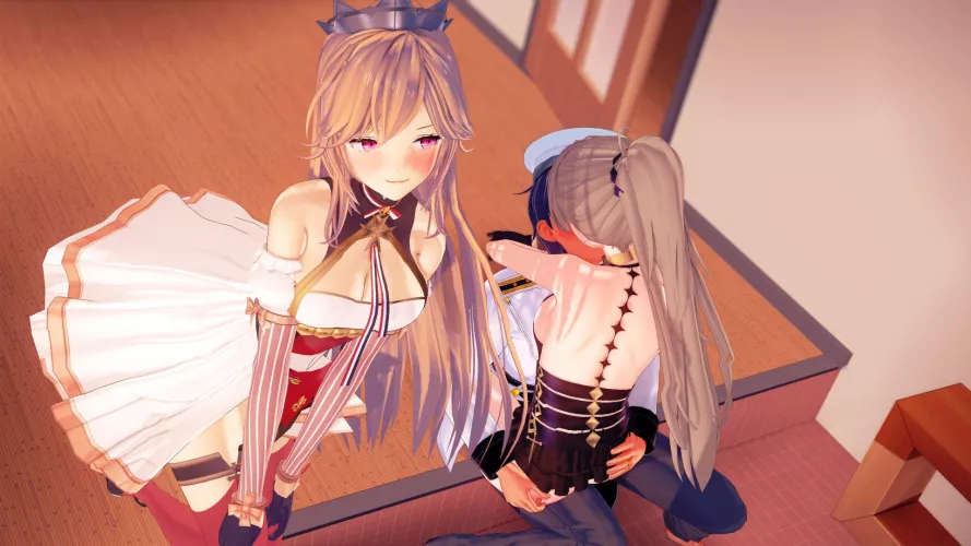 She goes out happy to know her husband and her sister get along 