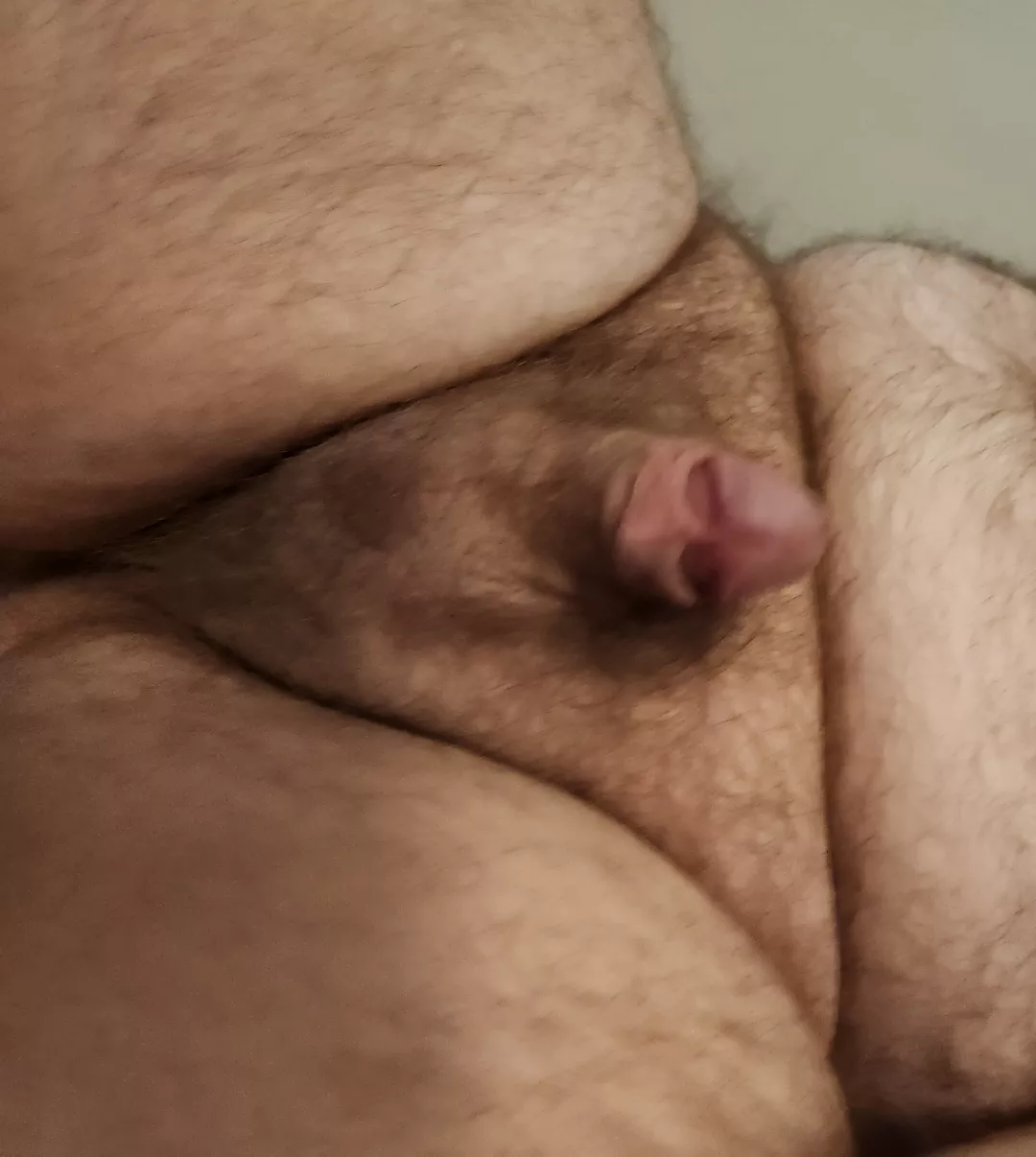 Showing my little dick before work