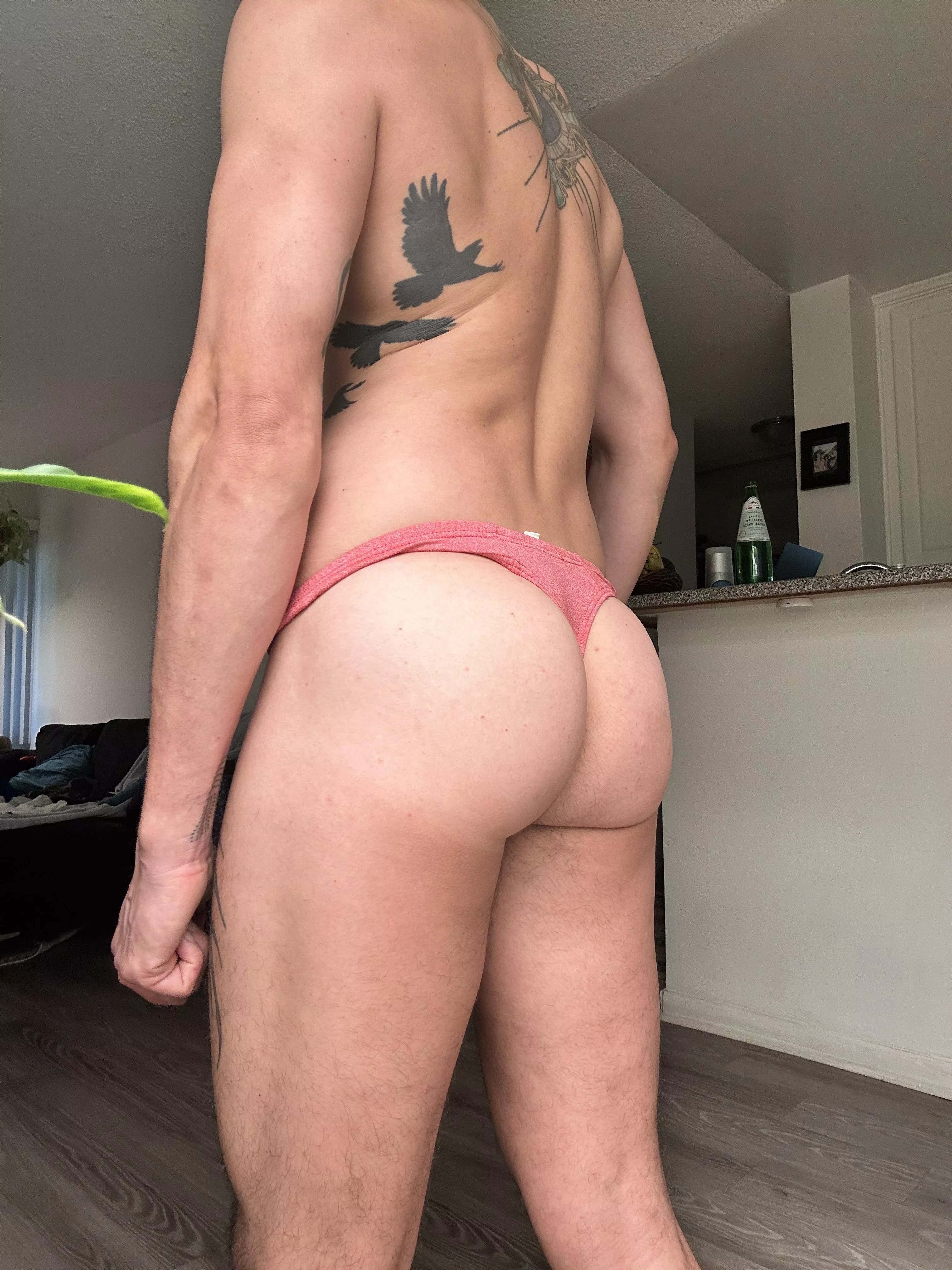 Soft pink thong 🥰