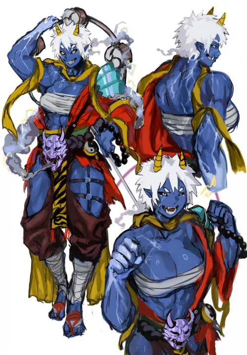 Strong and blue (SFour_S4)