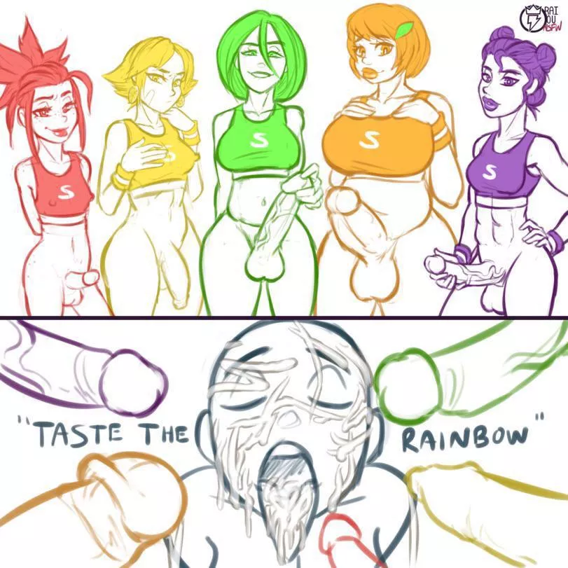 Taste the rainbow (raiounsfw)