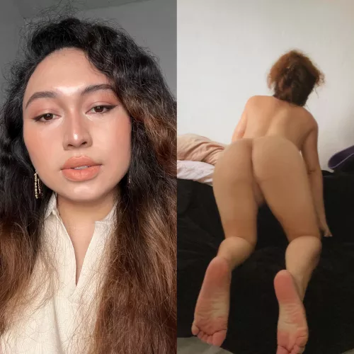 The face vs the ass. Where would you cum? 🤭