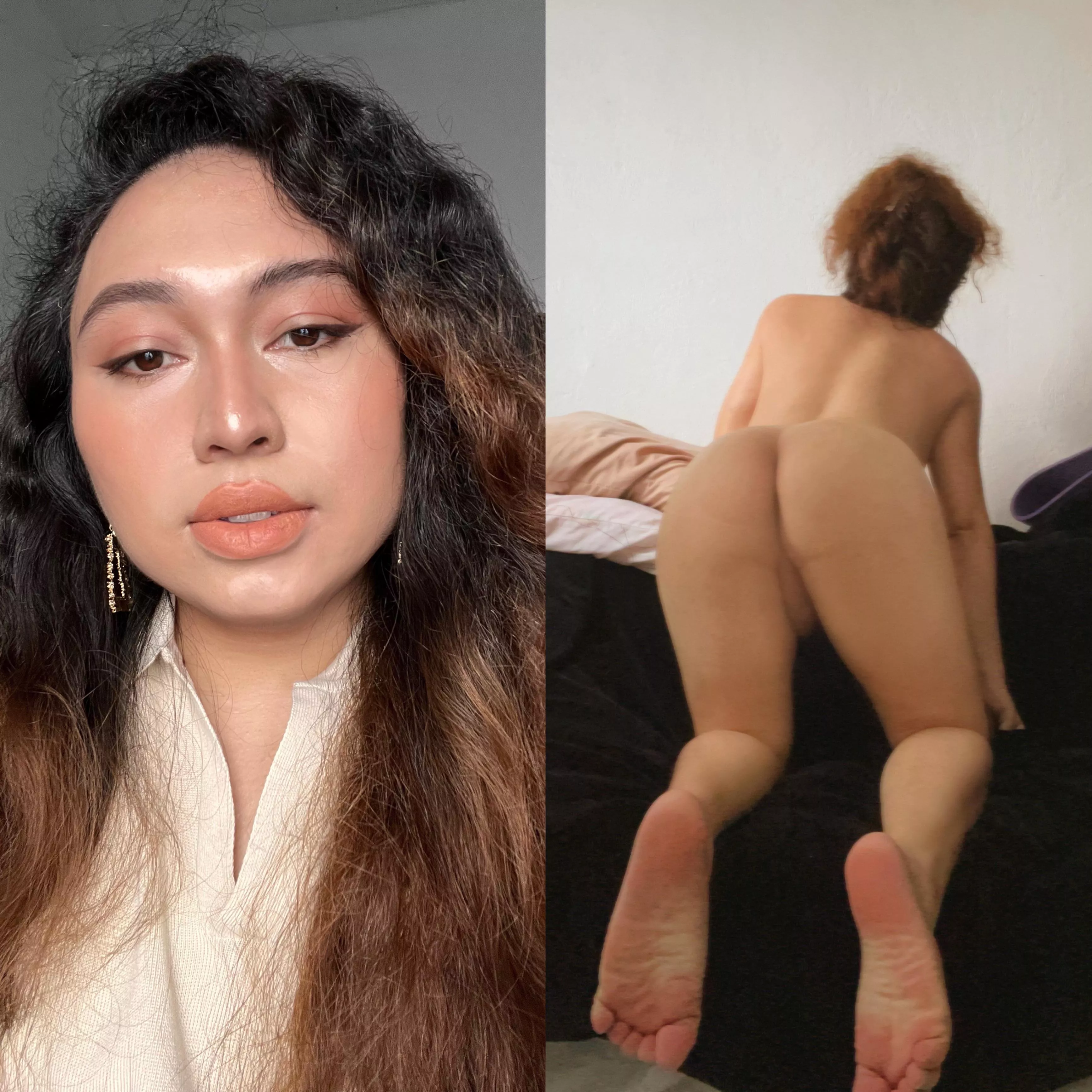 The face vs the ass. Where would you cum? 🤭