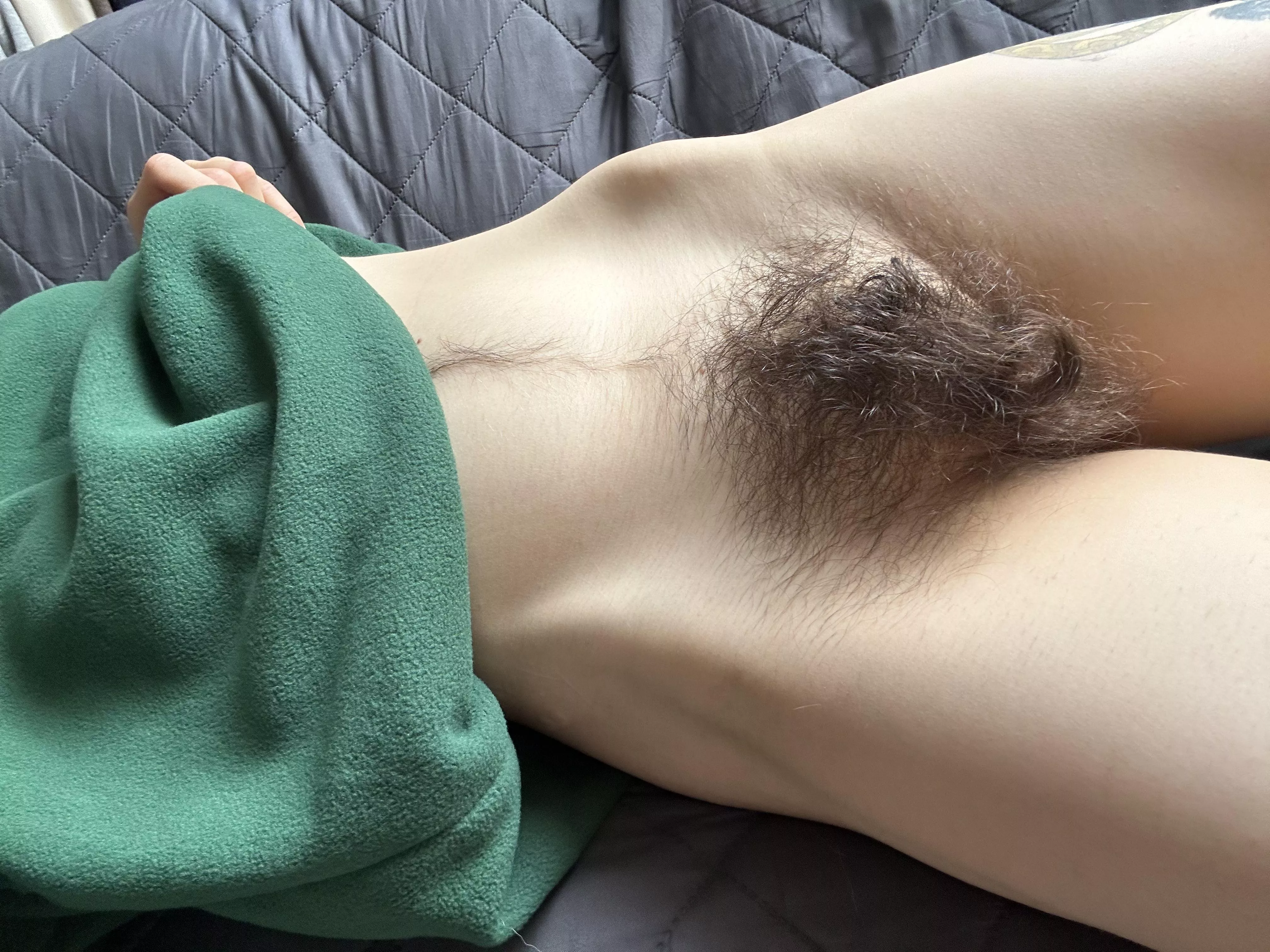 Wanna get up close and personal with my wild bush?