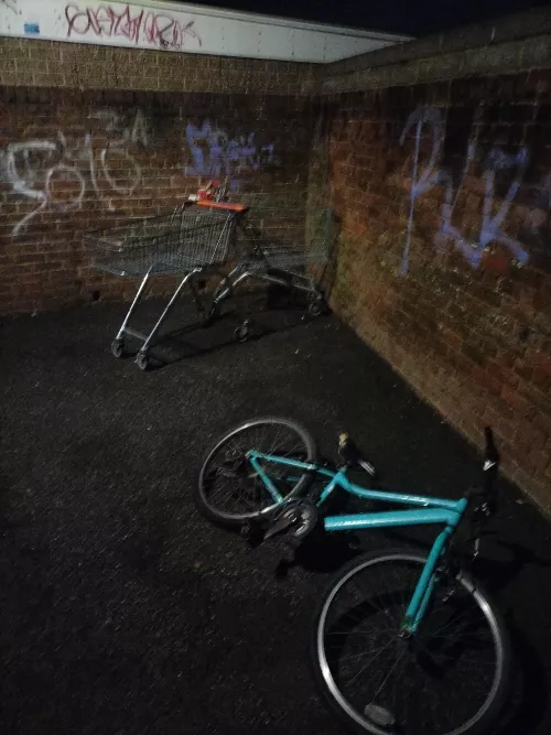 Witnessed some properly promiscuous trolley action last weekend on the Sunshine coast.