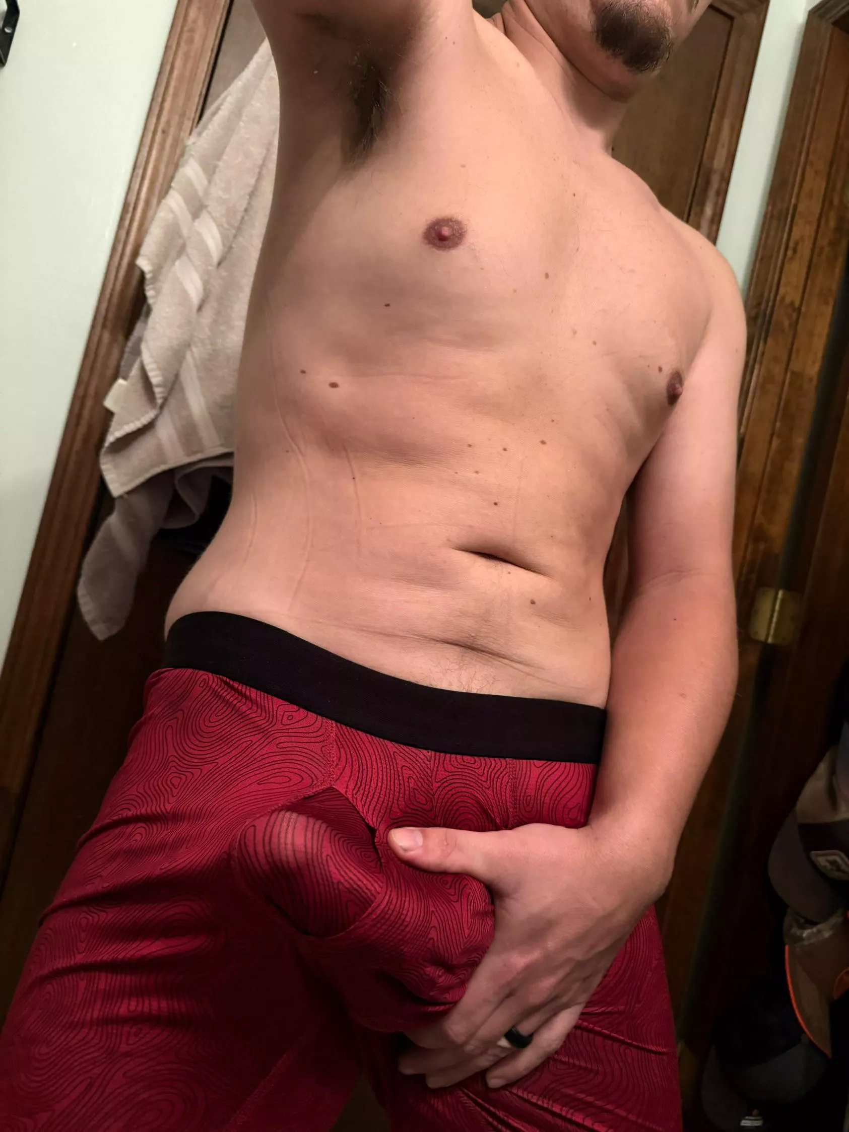 Woke up ready to fuck. 